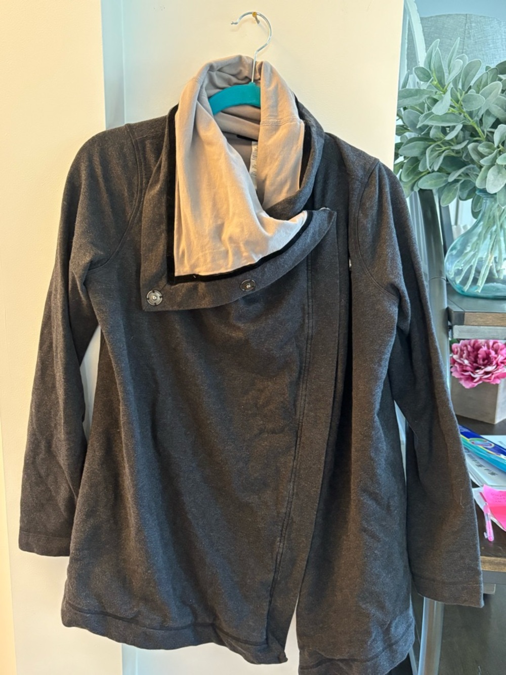 lululemon athletica Light Gray and Dark Gray Jacket
